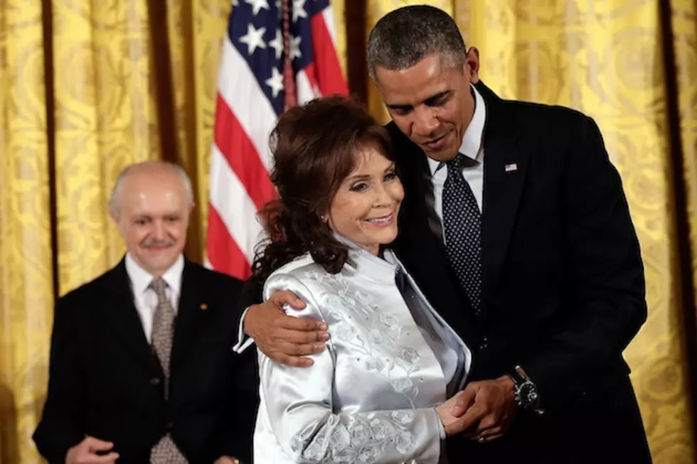 Loretta Lynn Honored at the White House