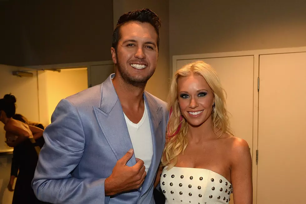 Luke Bryan Is Sporting a Mustache, and His Wife Is Getting Him Back for it